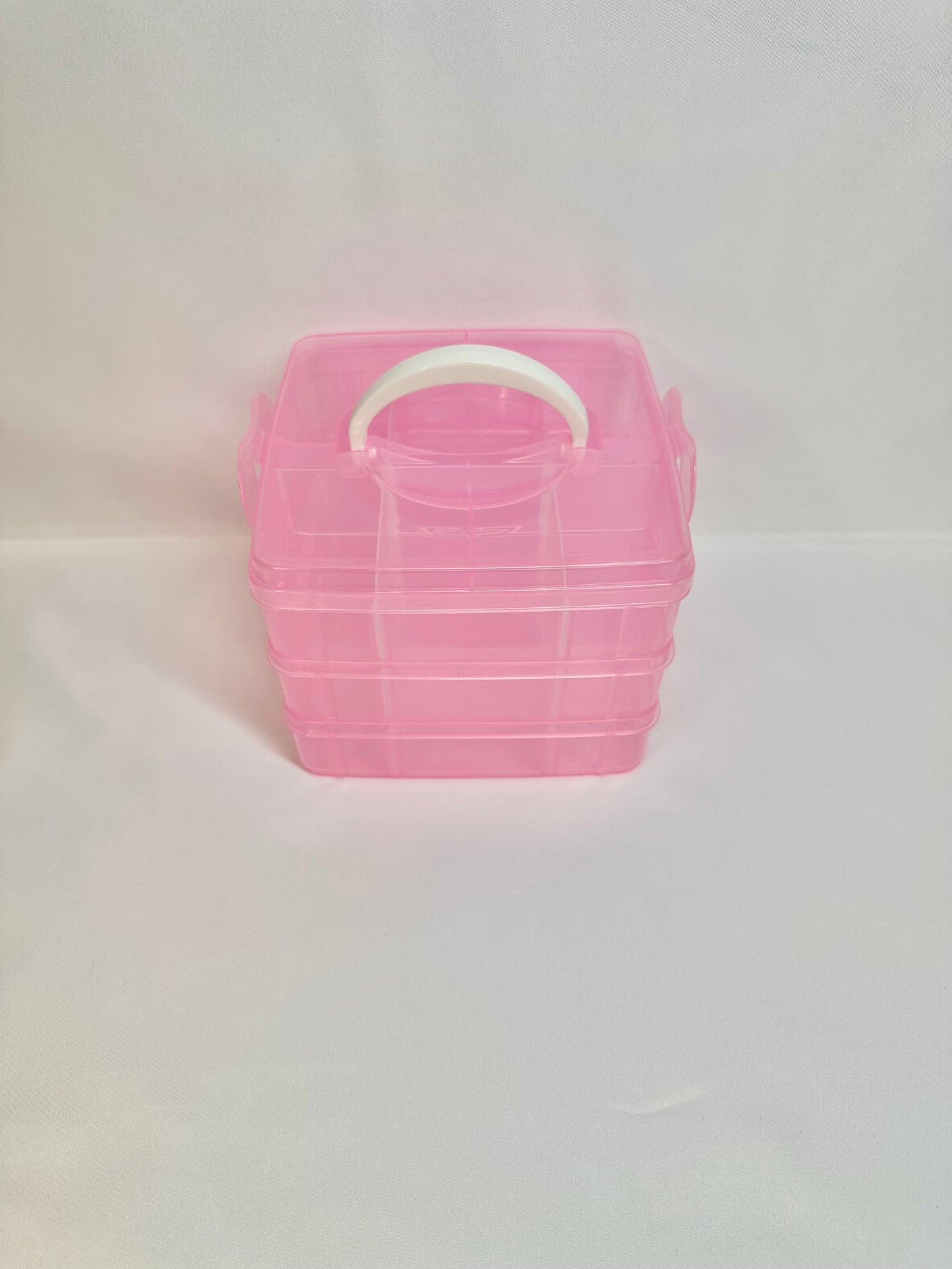 3 Layer Pink Storage Box