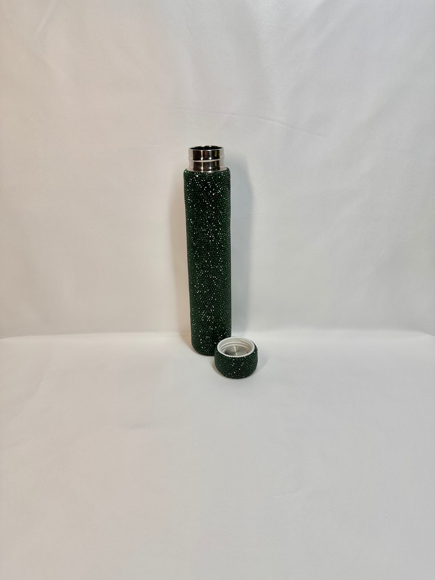 Bling Green Flask Thermos