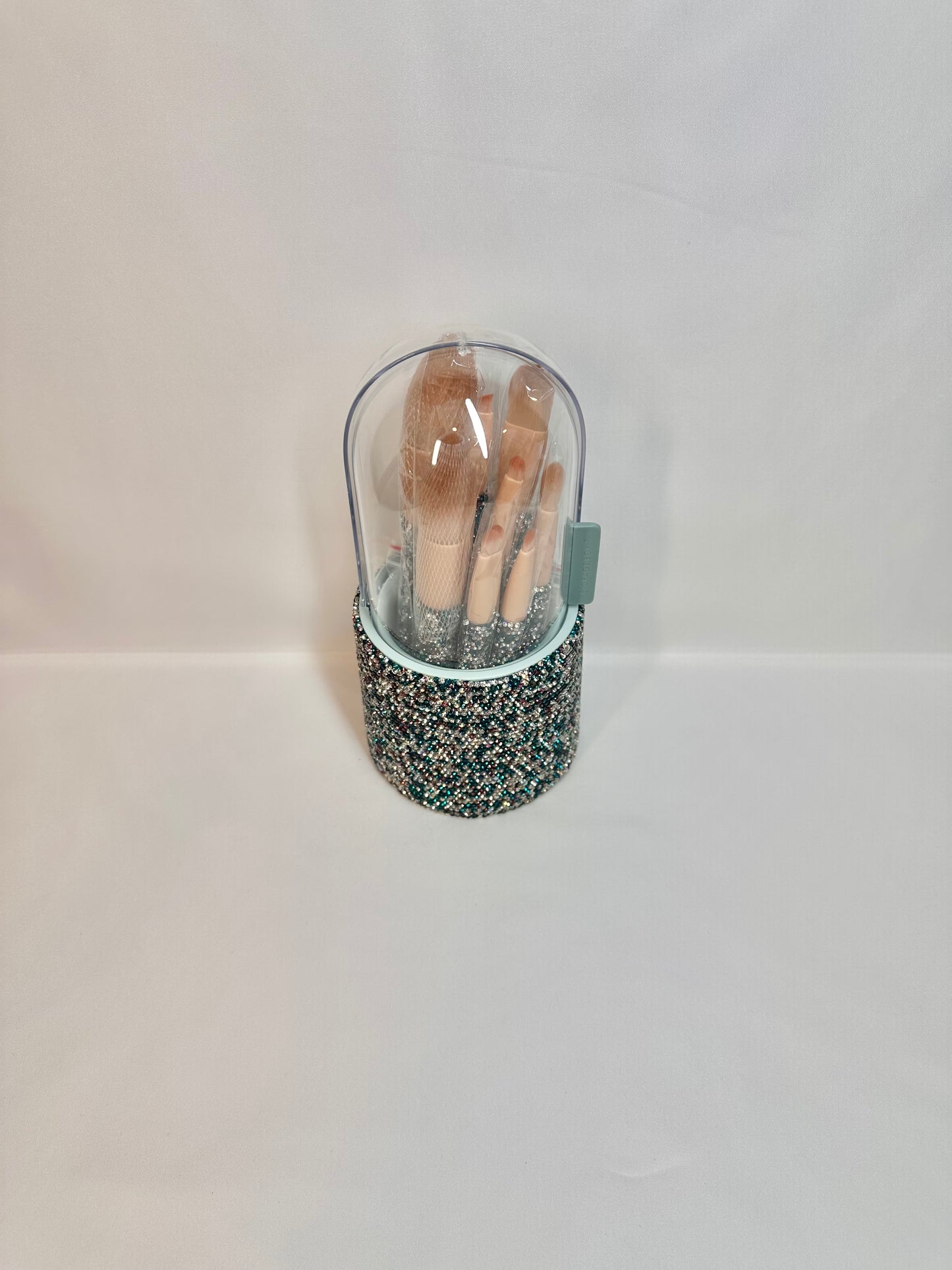 Bling Blue Makeup Brush Set