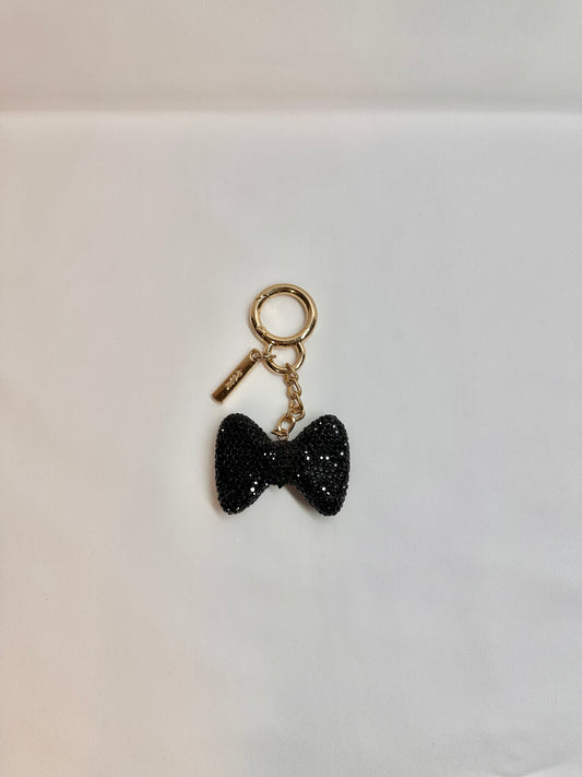 Bling HK Black Bow Keychain